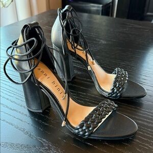 Gianni Bini Black Block Heels